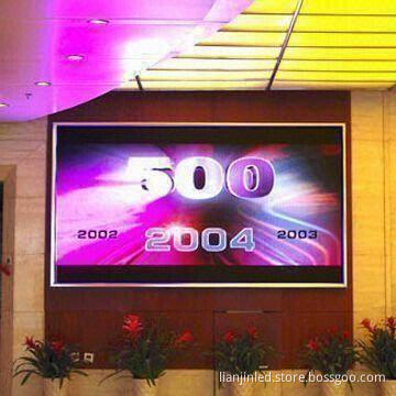 P4 LED Display Screen with 3-in-1 SMD, 5,000 to 9,300K Color Temperature, 60 to 85Hz Frame Frequency